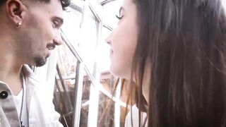 Naughty French Tour Guide Gives Submissive Girl a Chance To Submit