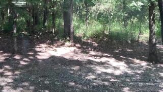 Lucy Mochi loses her way in the woods and gets a creampie in POV