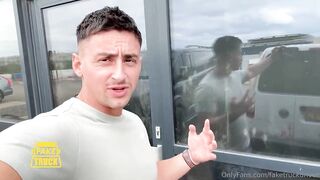 Erin Moore's massive tits bounce while getting drilled by fake truck driver