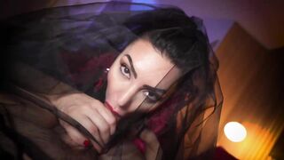 Alysa Nylon's Halloween BJ: POV with a hot teen's blowjob skills