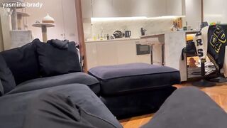 Yasmina Khan makes her man cum in her ass before heading out to club