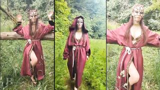 Becky Whyte as Acolyte Cosplay Zabrak Seductress gets Face-Fucked in POV