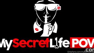 Becca Alexa & MySecretLifePOV team up for a steamy POV creampie round 2