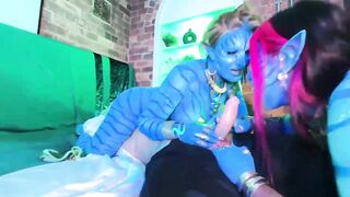 Alexxa Vice & Hayley Quinn Naughty PAWG Anal Threesome