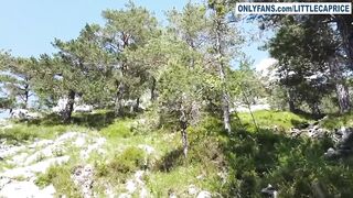 Little Caprice goes wild on camera for the first time in a steamy public sex video