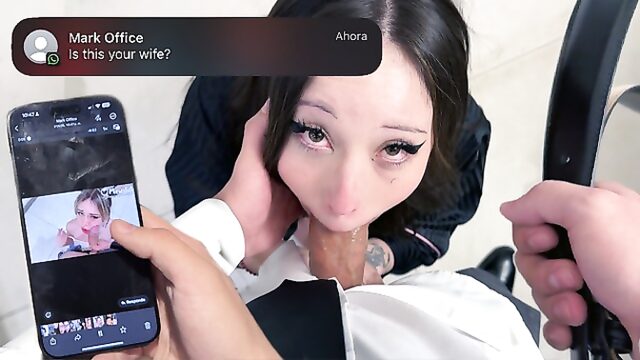 MewSlut dominates and teases you with her English-subtitled mouth