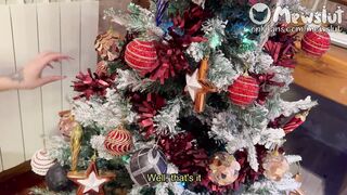Petite MewSlut Celebrates Christmas with a Hot POV Blowjob