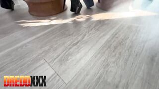 Kimmy Kimm & Lulu Chu - Hardcore Threesome POV With Dredd