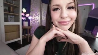 Heatherbby Kinky Teen Fishnet Anal Dildo POV