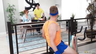 Elly Clutch Nerdy Redhead Teen Glasses Cowgirl Riding POV