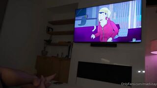 Madiiitay Jak Knife Big Tits Threesome Couch Hammering