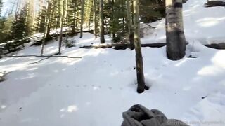 Asian Hottie Lucy Mochi Gets Drilled In The Snow POV