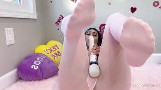 Violet Myers Latina Solo Masturbation & Squirting POV