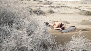 Agatha Vega Venezuelan Redhead Outdoor Beach Sex and Cumshot