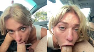 Wildhalli Shares A Tender Kiss Inside The Car