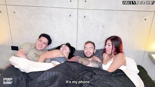 AlejaPalacios Enjoys A Group Encounter With Her Best Friend And Two Guys