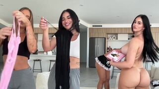 OliviaBrookess And Holly Brougham Flaunt Diverse Ensembles