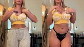 Anna Kopf Flaunts Her Figure With Sensual Moves