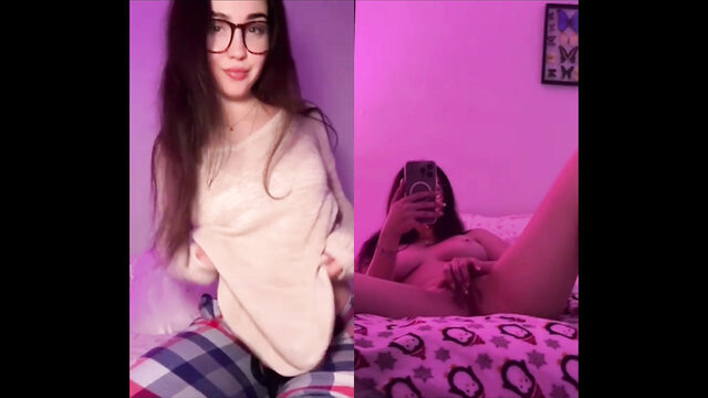 Jocelyynn Explores Herself With Her Fingers
