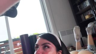 TheRealEmaLee Rims Her Boyfriends Tight Brown Asshole With Passion