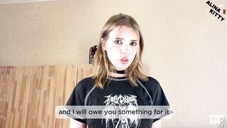Kitty Alina Gets Creampied