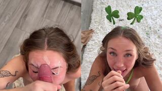 Anya Matusevich Gets Facial Cumshot