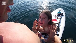 Pela G Gets Pussy Fucked On Beach