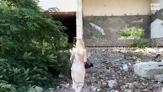Squirtonyte Gets Fucked In Abandoned Place