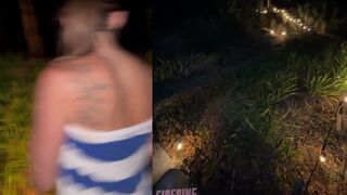 FlashingEmma Gets Fucked Poolside