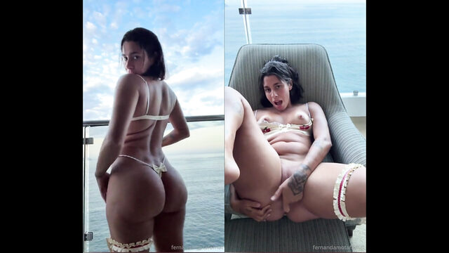 Fernanda Mota Farhat Fingers Her Pussy