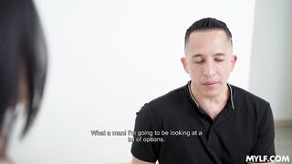 Ashley Sanz Gets Creampied By Stepson