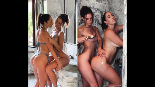 RachelCook Teases In Shower With Boobs