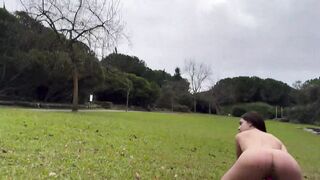 Ivyflash Masturbates And Squirts Outdoors
