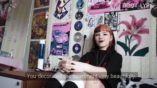 Goth Body Lyric Gets Fucked On First Date