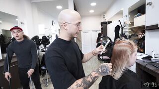 Lia Lin Gets Fucked In A Barbershop