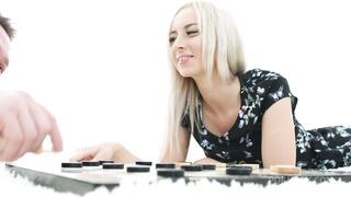 Stefy Shee Takes Anal After Playing Checkers