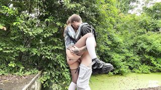 SkinLovers Gets Fucked Hard Outside