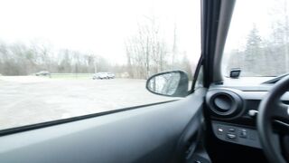 Curvy Ella Kojiro Gets Fucked In A Car