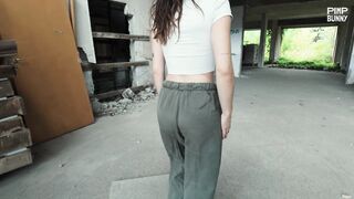 Little Arden Gets Publicly Fucked During Urbex Date