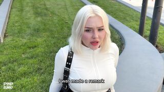 Blondessa Gets Doggystyle Fucked By A Stranger