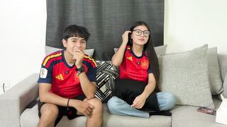 AndyMiss Gets Creampied Watching World Cup