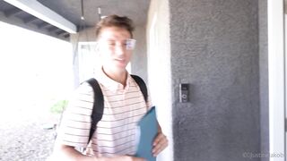 Milf Justine Jakobs Gets Faced By Salesman