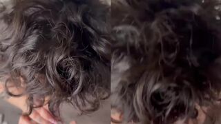Anjessiee Blows Her Man's Cock