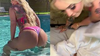 Kali Roses Gets Pounded Poolside With CIM