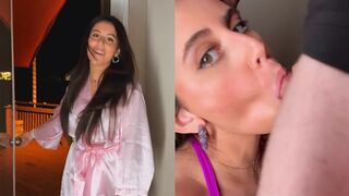 Violet Summers Gets Creampied After Blowjob