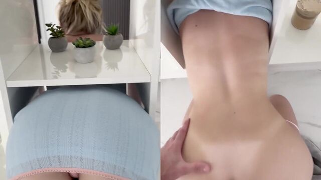 Jade Pixel Gets Pussy Drilled In Shelf