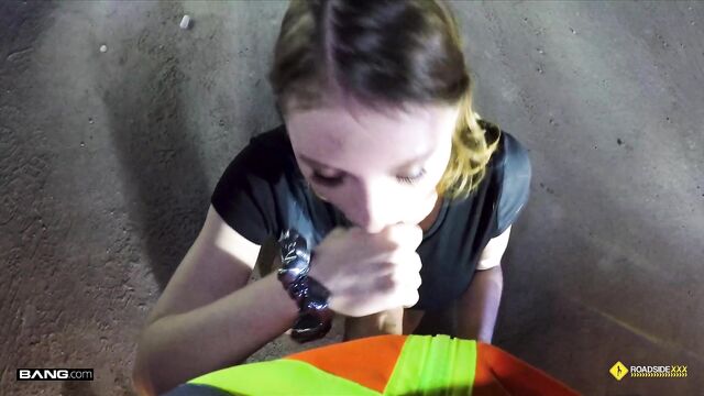 Melody Marks Gets Roadside Anal Fucked