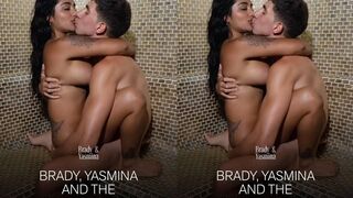 MILF Yasmina Khan Creampied In Sauna