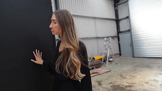 Lily Phillips Gets Gangbanged Through Glory Hole