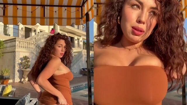Cristiana Love Gets Fucked Poolside